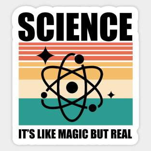 Science it's Magic but Real Sticker